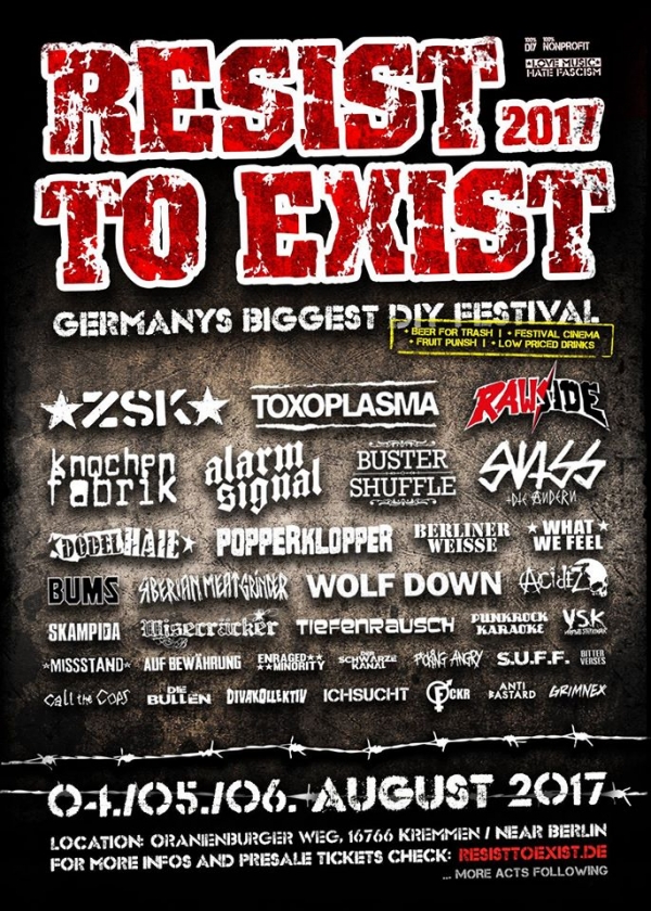 Resist to Exist 2017