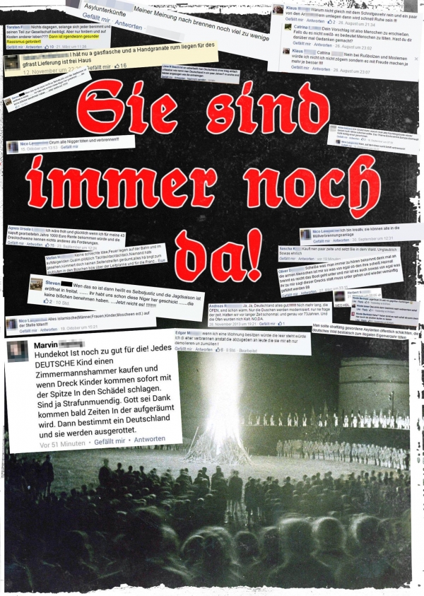"Sie sind immer noch da!"